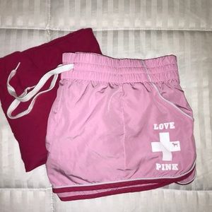 💝PINK VS Board Shorts “LIFEGUARD” 💕 RARE**